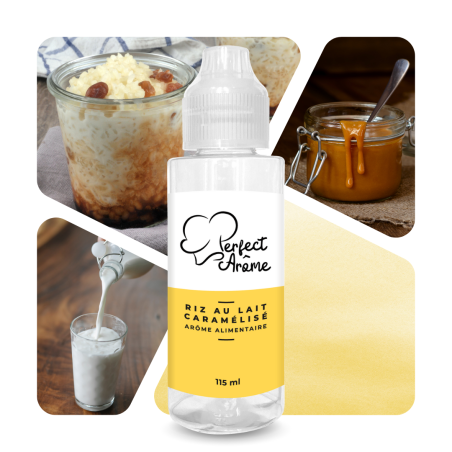 Riz au lait caramélisé - Arôme alimentaire - Perfectarôme