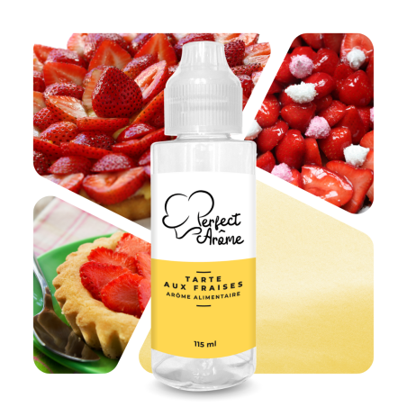 Tarte aux fraises - Arôme alimentaire - Perfectarôme