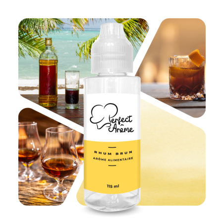 Rhum brun - Arôme alimentaire - Perfectarôme