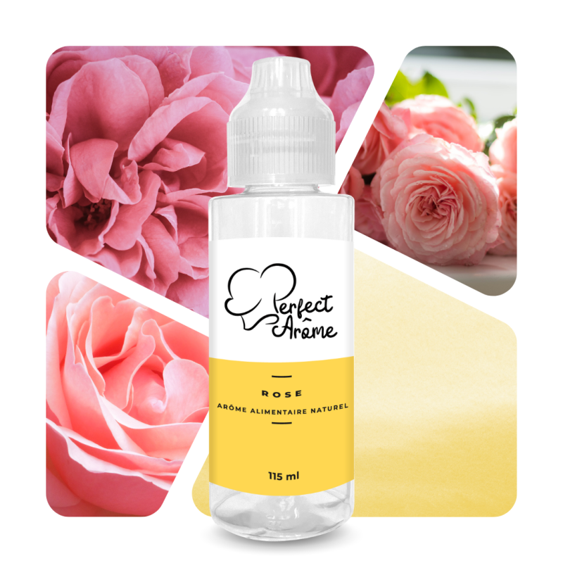 Rose naturelle - Arôme alimentaire naturel - Perfectarôme