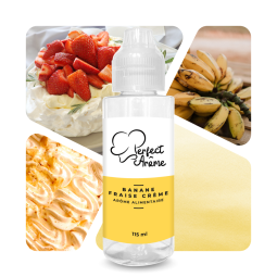 Banane fraise crème - Arôme alimentaire - Perfectarôme